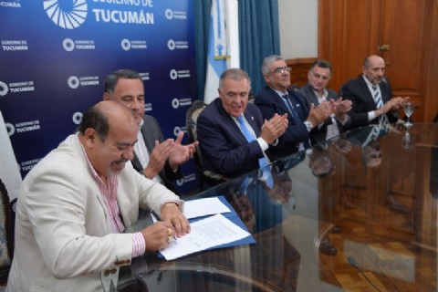 El Gobierno provincial y la Unión de Gremios Estatales firmaron acuerdo salarial