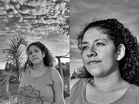 La cantante Valeria Gaitán que deslumbra con su voz al ritmo del folclore nacional