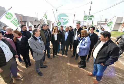 Las Talitas: el barrio 110 viviendas en Villa Mariano Moreno avanza a paso firme hacia su finalización