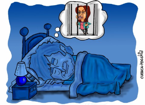 Ya debe hasta soñar con ella: Javier Milei llegó a la provincia y se puso a tirarle con todo a Cristina Kirchner