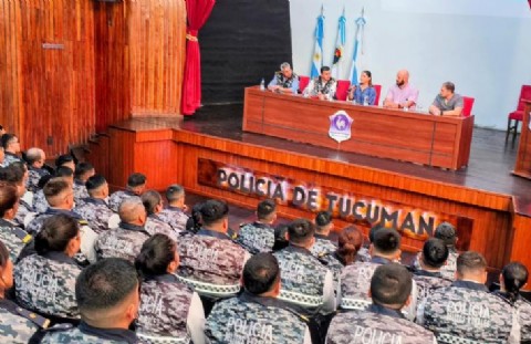 Capacitación al personal policial sobre transporte de carnes y registro provincial porcino