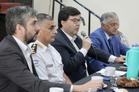 Coordinan acciones para avanzar con la seguridad en La Cocha