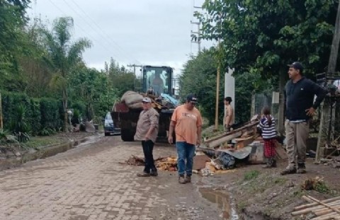 Tras el temporal, la Provincia refuerza la asistencia y evalúa trabajos preventivos