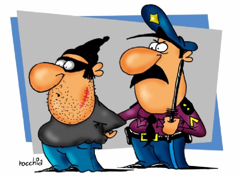 Detuvieron a un malviviente con amplio prontuario tras robar con la modalidad rompevidrios y huir