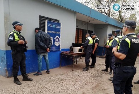 Aprehenden a uno de los acusados de robar en una vivienda de barrio San Martin