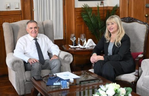 Jaldo y Chahla avanzan en obras hídricas y analizan la crisis del transporte en Tucumán