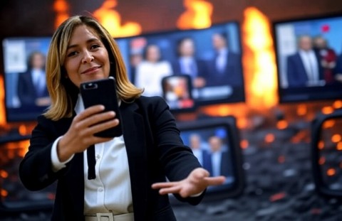 Ingrid "Dos Neuronas" Lausberg fue eyectada de Canal 10 tras una auditoría lapidaria