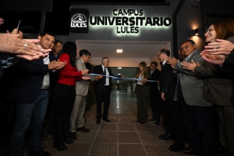 El Gobierno provincial posibilitó que Lules tenga la primera carrera universitaria
