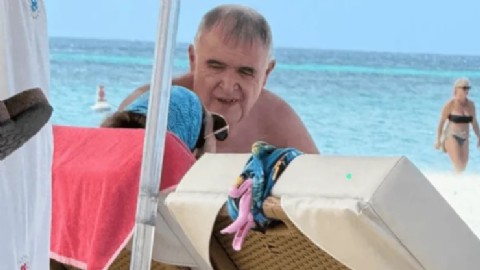 Jaldo disfrutó la playa de Aruba, mientras Tucumán se inundaba