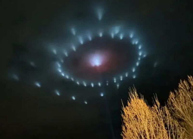 VIDEO | Filman extrañas luces en el cielo tucumano