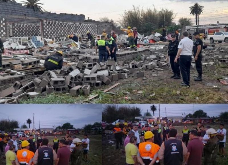 Un comité de crisis asistió a las personas afectadas en Delfín Gallo