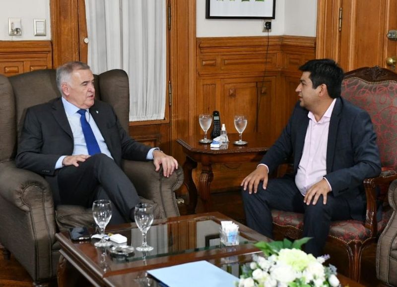 El gobernador Jaldo recibió al legislador Leopoldo Rodríguez