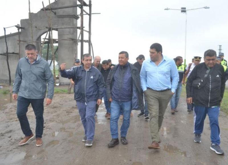 El Gobierno provincial reforzó la asistencia y evaluó obras tras las intensas lluvias