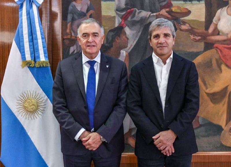 Convenio entre el gobernador Jaldo y el ministro Caputo para saldar deudas